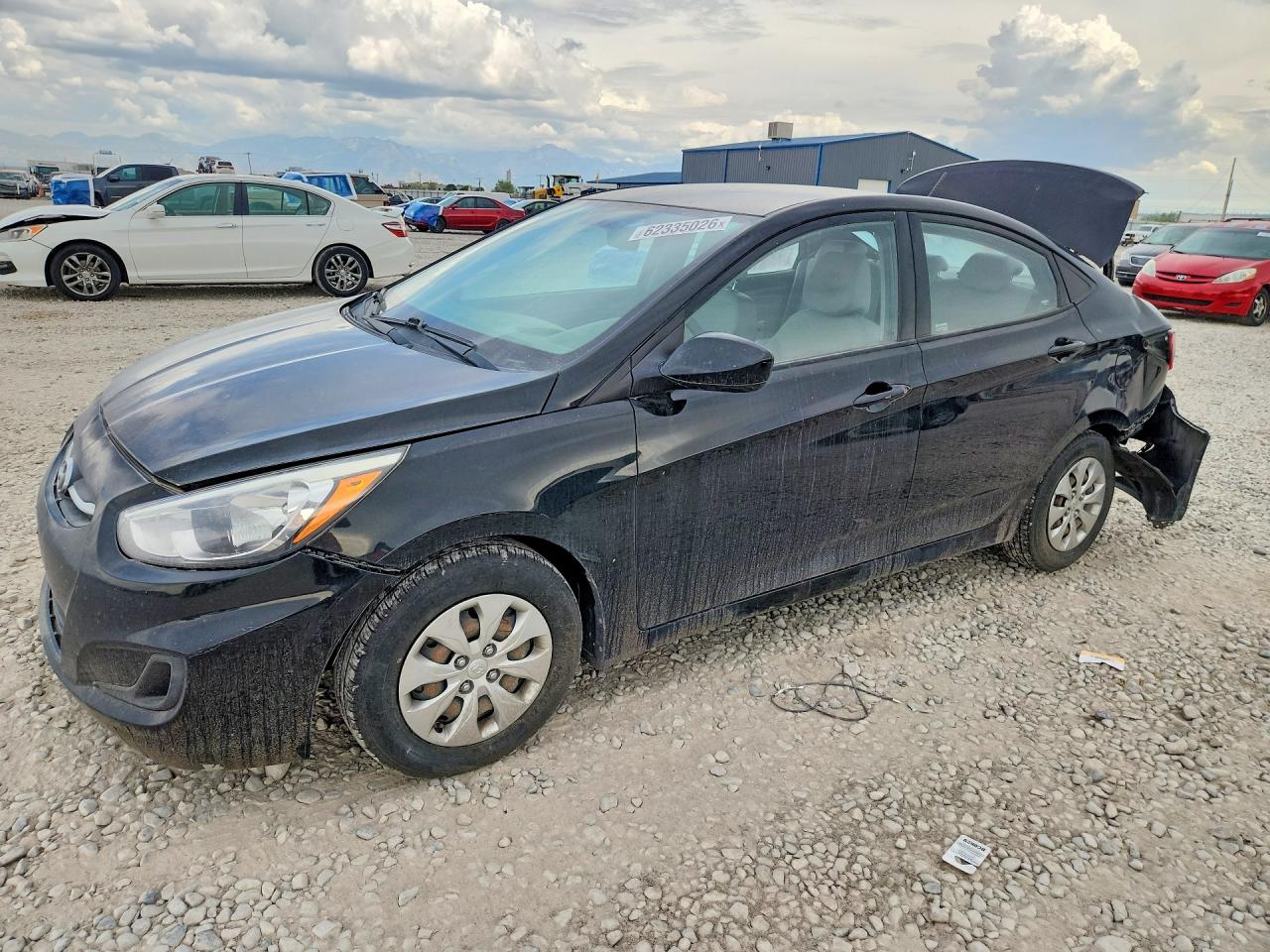 2016 Hyundai Accent SE, VIN KMHCT4AE2GU117700 — Rear end