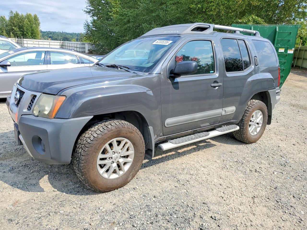 2014 Nissan Xterra X, VIN 5N1AN0NW4EN815729 — Front end