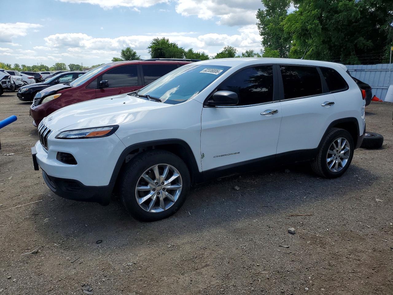 2014 Jeep Cherokee Altitude, VIN 1C4PJMAS7EW164482 — Механическое