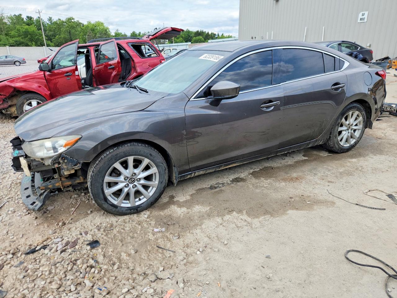 2017 Mazda 6 Sport, VIN JM1GL1U59H1140894 — Front end
