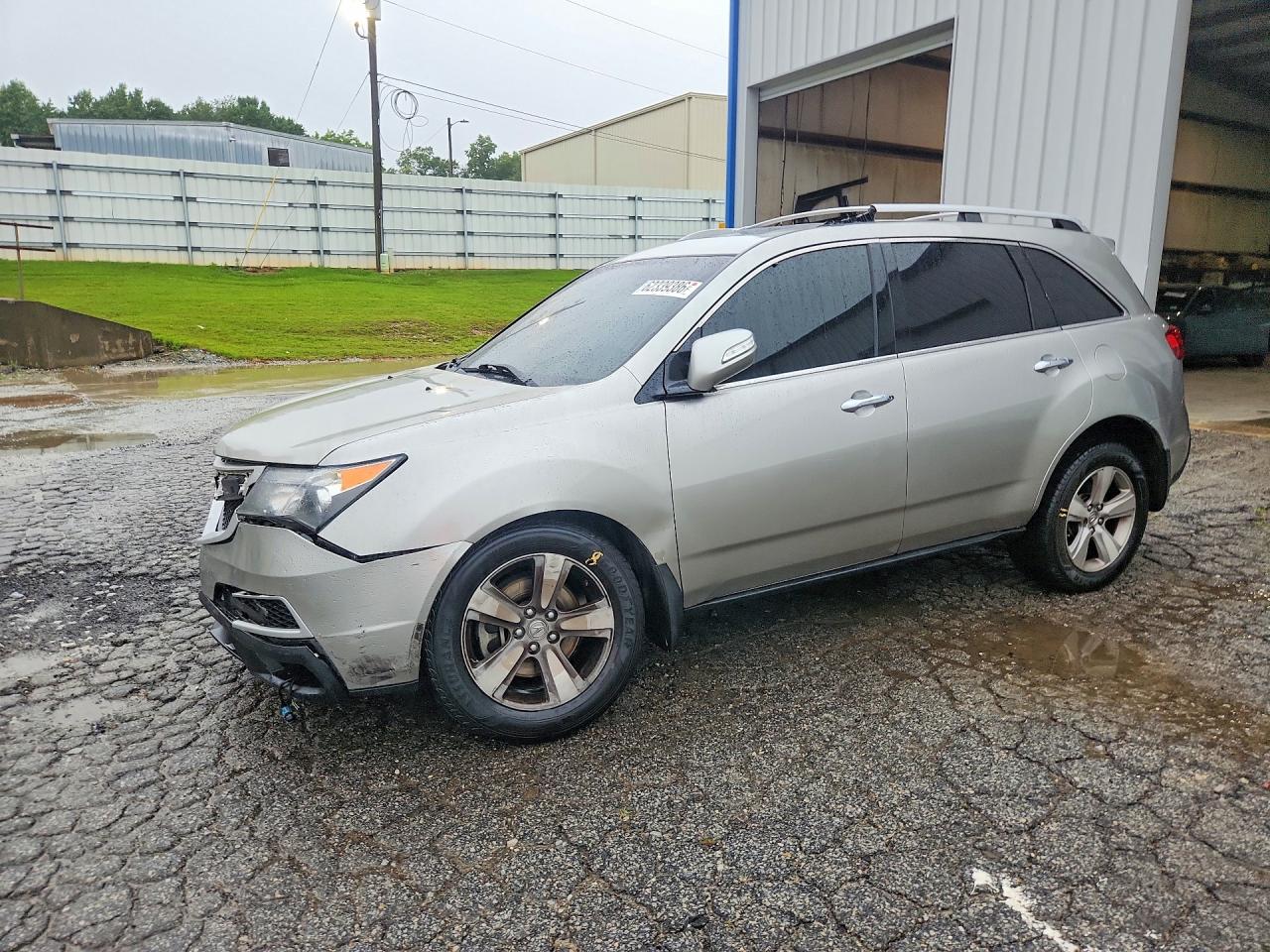 2011 Acura MDX Technology, VIN 2HNYD2H69BH502350 — Front end