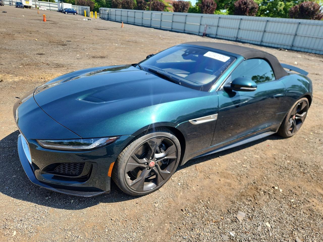 2021 Jaguar F-Type, VIN SAJD85FV5MCK69756 — Undercarriage