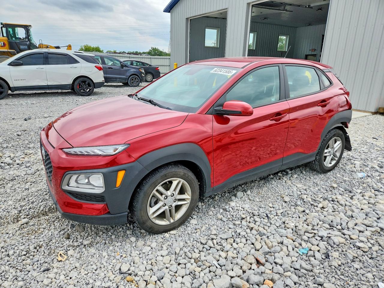 2021 Hyundai Kona SE, VIN KM8K12AA9MU662291 — Rear end