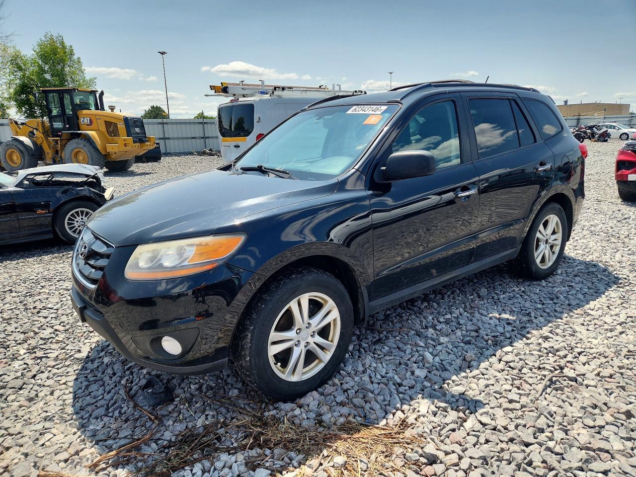 2011 Hyundai Santa Fe Limited, VIN 5XYZKDAG3BG048044 — Normal wear