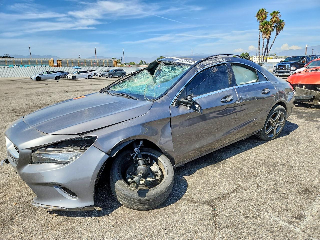 2019 Mercedes-Benz CLA 250, VIN WDDSJ4EB1KN760151 — Roof
