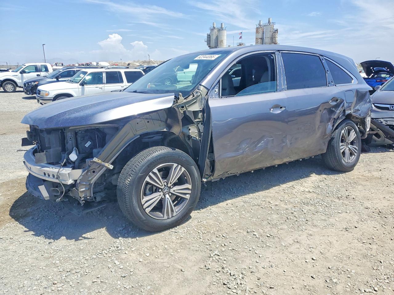 2017 Acura MDX, VIN 5FRYD3H33HB005924 — Side
