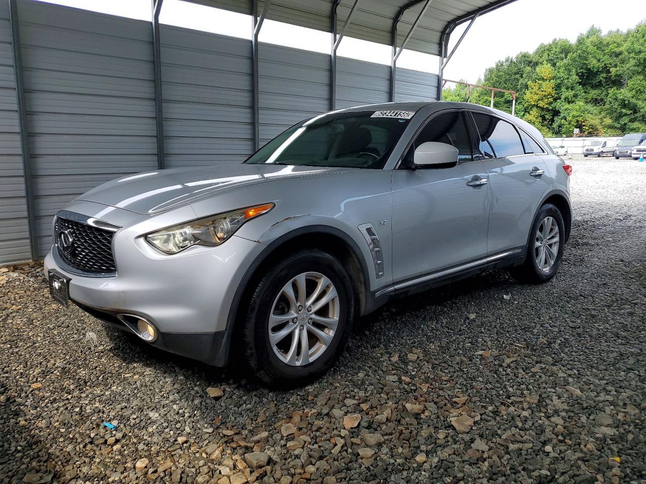 2017 Infiniti QX70, VIN JN8CS1MU7HM142123 — Minor dents and scratches