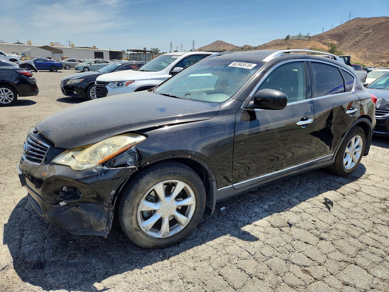 2008 Infiniti EX Journey, VIN JNKAJ09E98M304396 — Front end