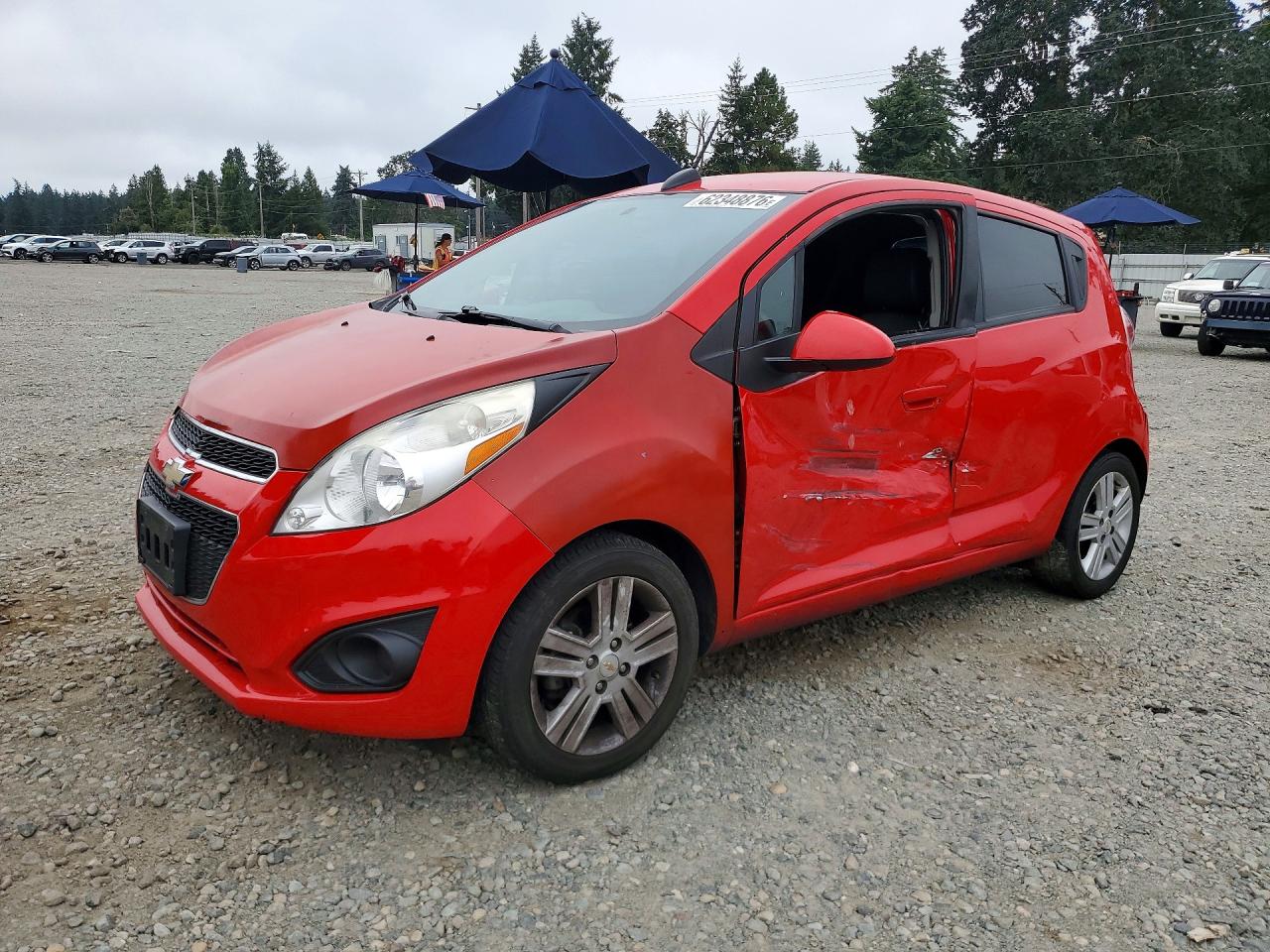2015 Chevrolet Spark LT, VIN KL8CD6S98FC811285 — Side