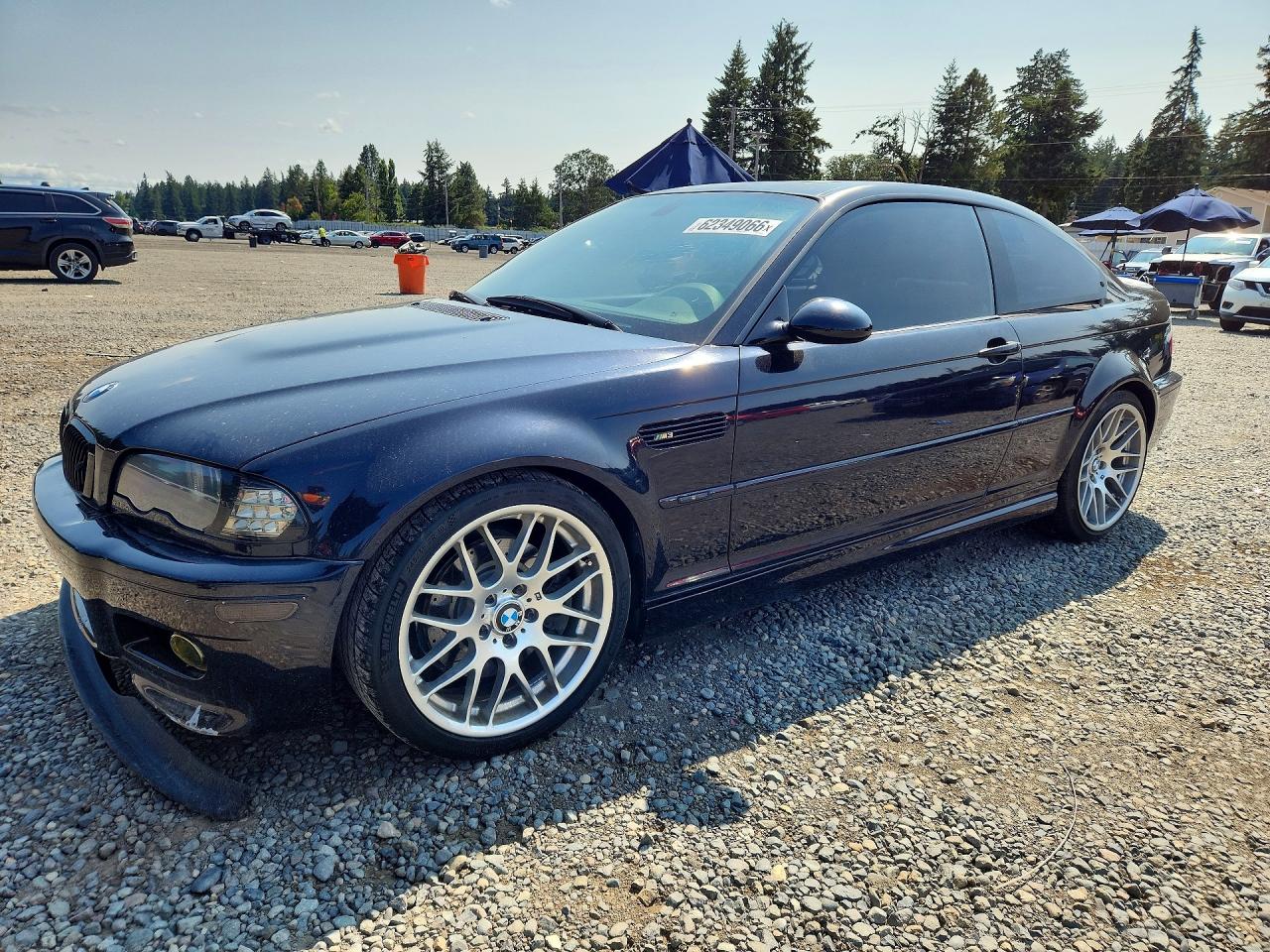 2005 BMW 3 Series M3, VIN WBSBL93495PN62439 — Front end