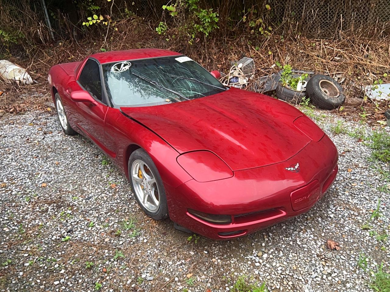 2001 Chevrolet Corvette, VIN 1G1YY22G715112230 — Engine fire
