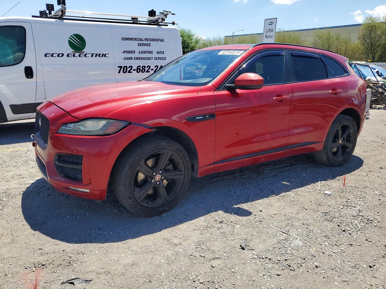 2017 Jaguar F-Pace 35t R-Sport, VIN SADCL2BV4HA887606 — Front end