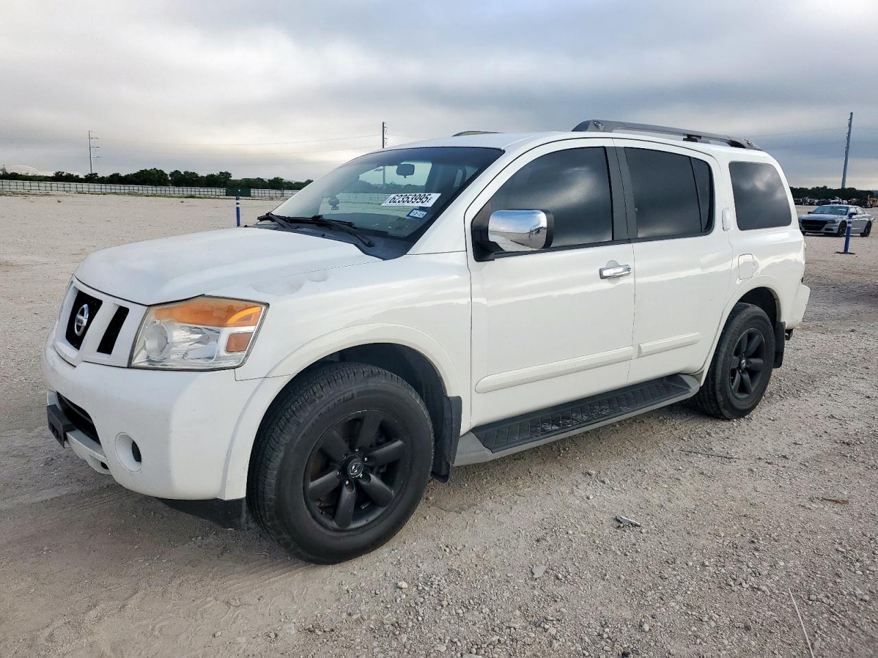2011 Nissan Armada SV, VIN 5N1BA0ND1BN609813 — Rear end