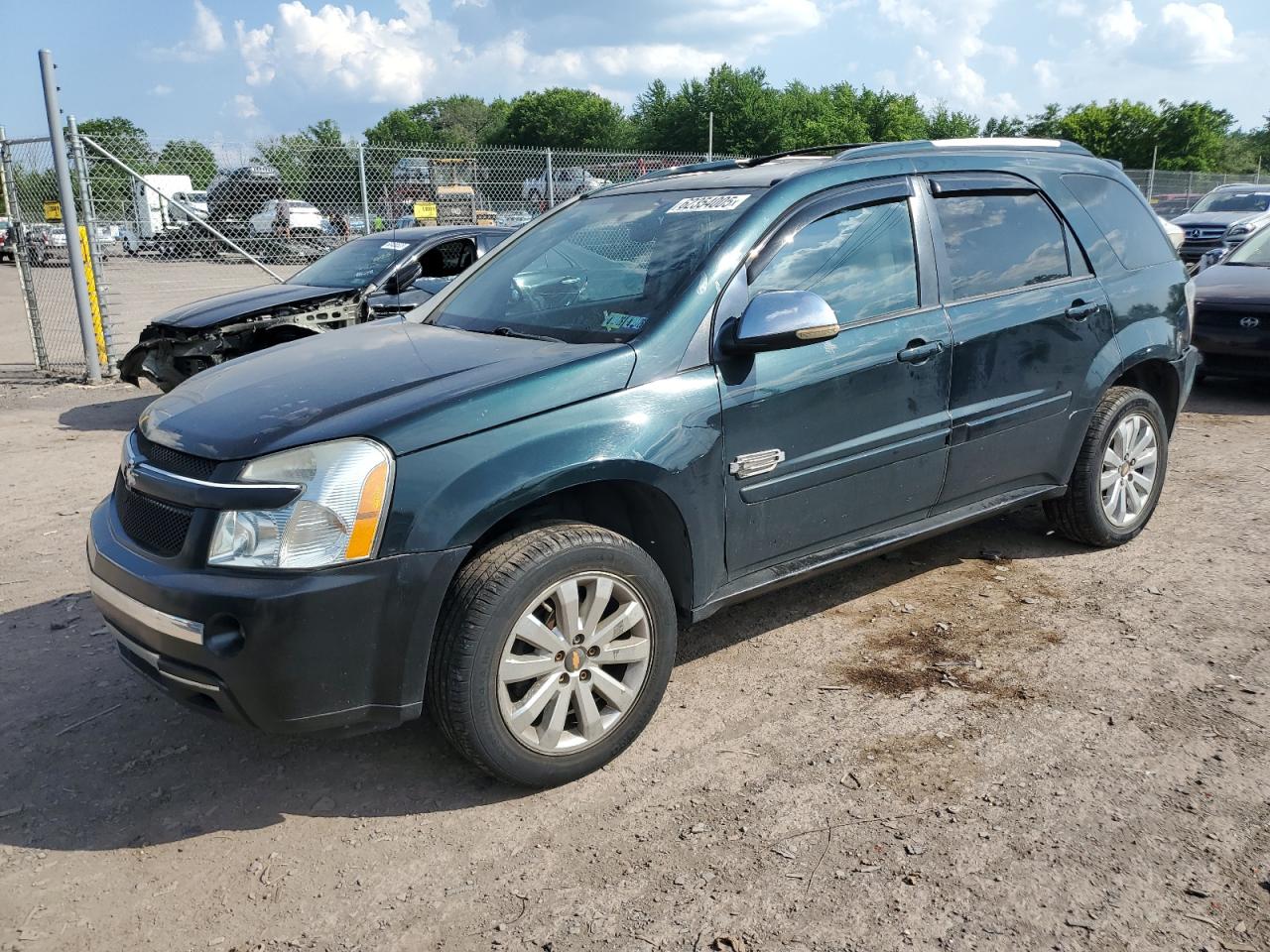 2005 Chevrolet Equinox LT, VIN 2CNDL73F056133465 — Rear end