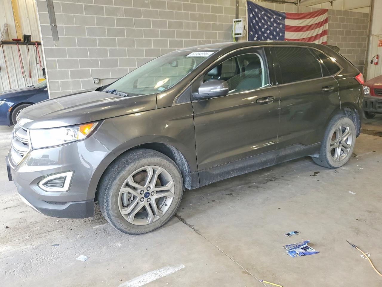 2017 Ford Edge Titanium, VIN 2FMPK4K95HBB91643 — Normal wear