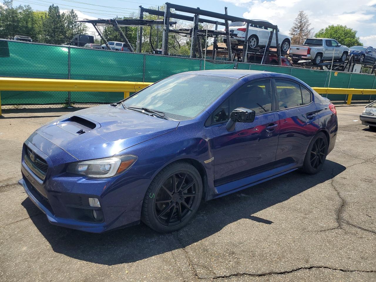 2017 Subaru WRX Limited, VIN JF1VA1J65H9809356 — Hail