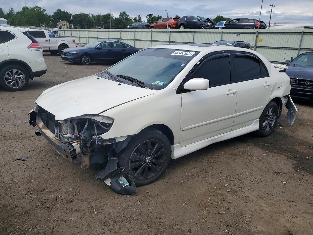 2006 Toyota Corolla S, VIN 2T1BR32E26C684248 — Front end