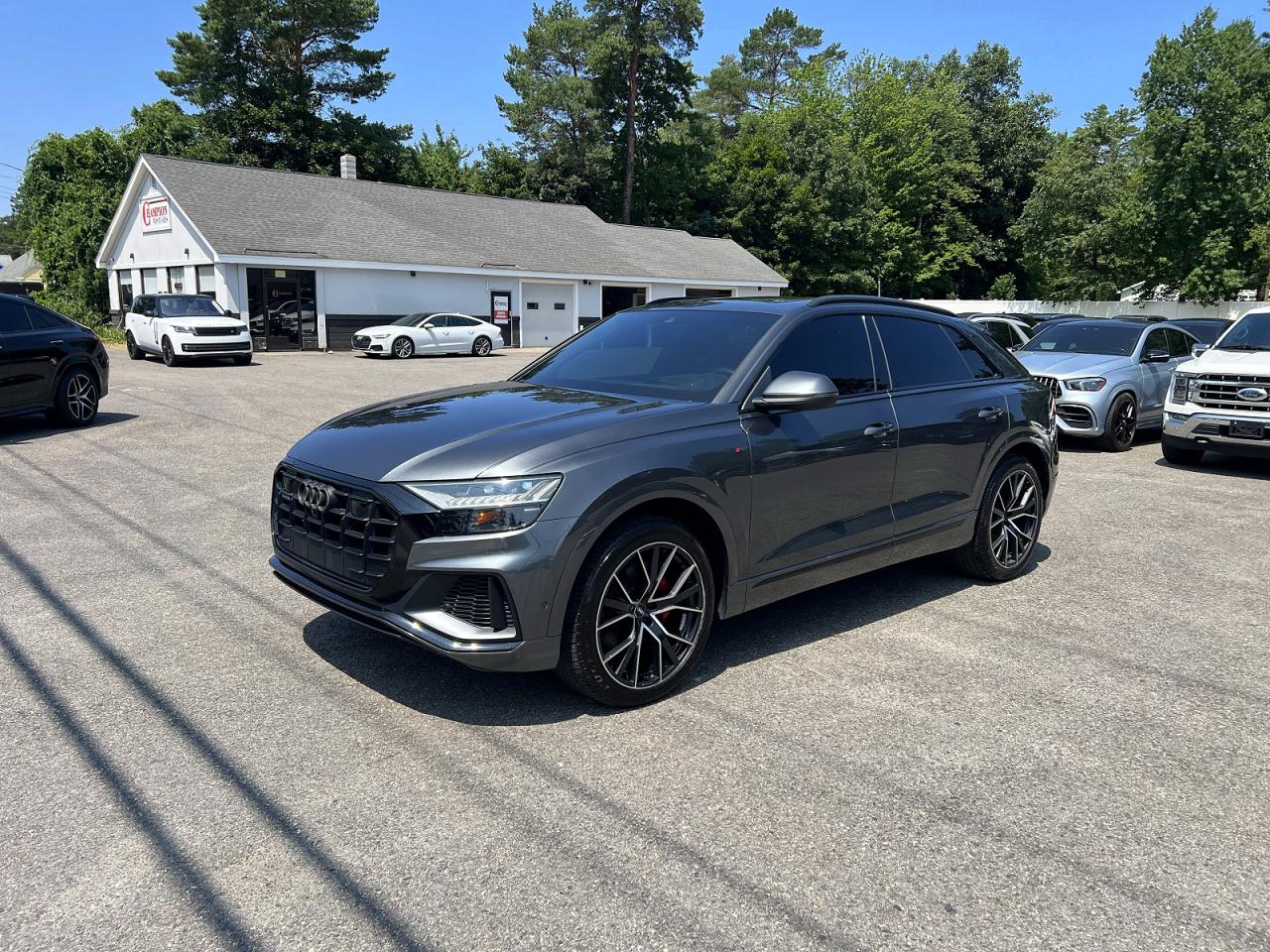 2019 Audi Q8 Prestige, VIN WA1FVAF10KD031854 — Мелкие вмятины и царапины