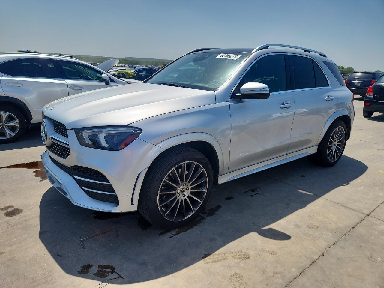 2020 Mercedes-Benz GLE 350, VIN 4JGFB4KB2LA181042 — Front end