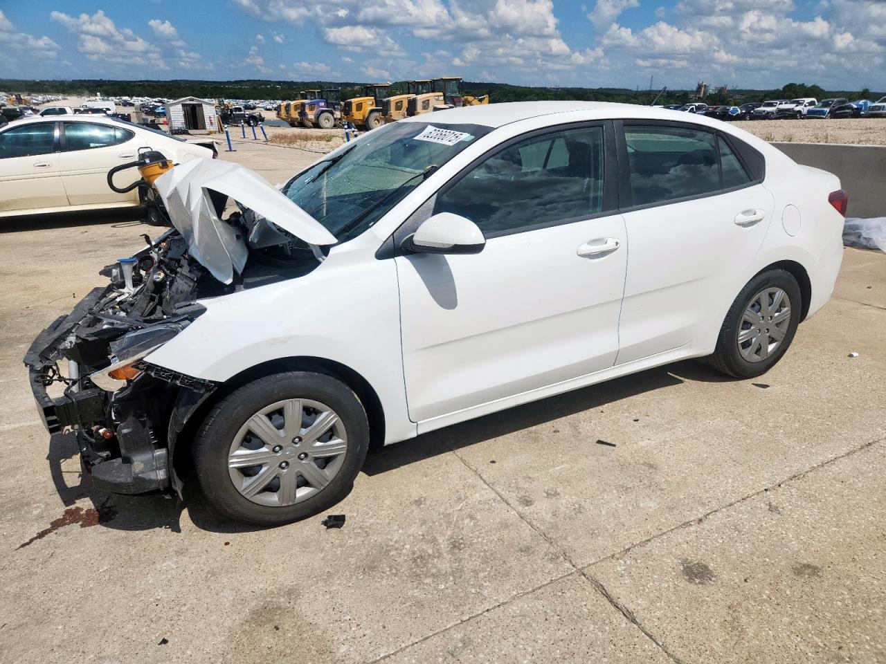 2023 Kia Rio LX, VIN 3KPA24AD2PE626934 — Front end