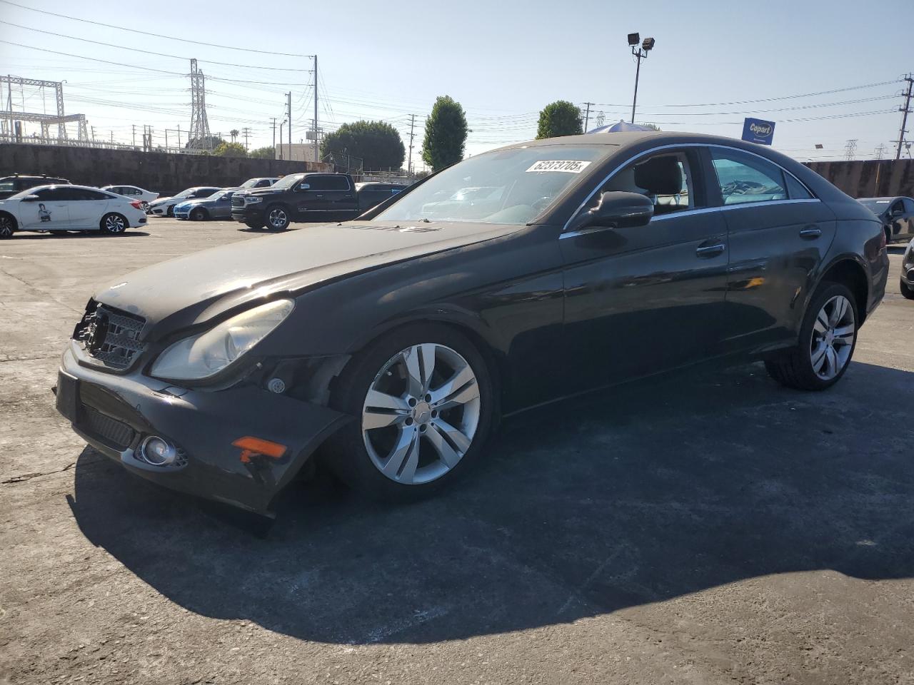 2010 Mercedes-Benz CLS 550, VIN WDDDJ7CB6AA165122 — Front end