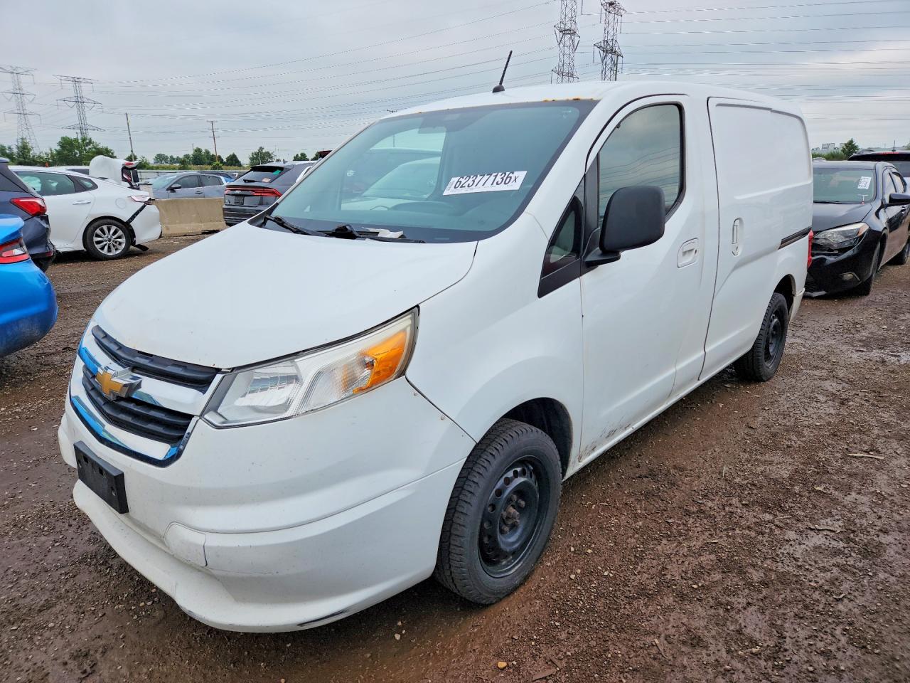 2015 Chevrolet City Express Cargo LS, VIN 3N63M0YN3FK721347 — Rear end
