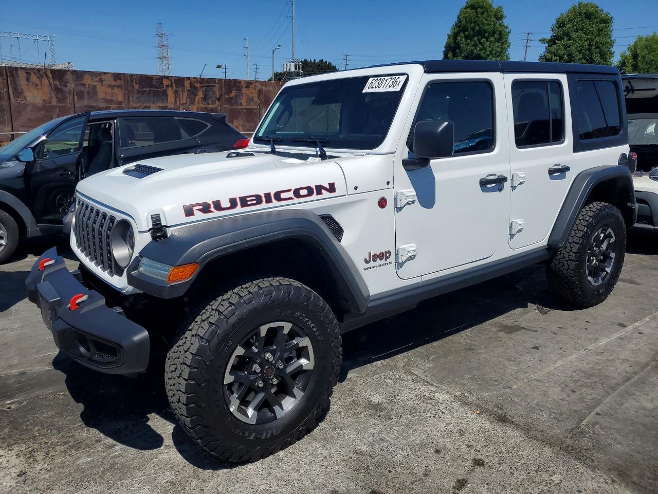 2026 Jeep Wrangler Rubicon, VIN 1C4PJXFN2TW263549 — Normal wear