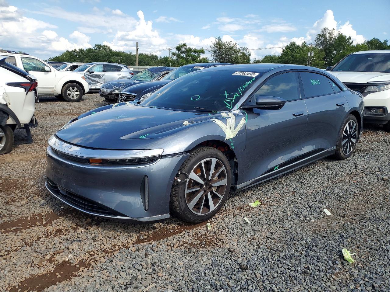 2024 Lucid Air Touring, VIN 50EA1TEA7RA009527 — Front end
