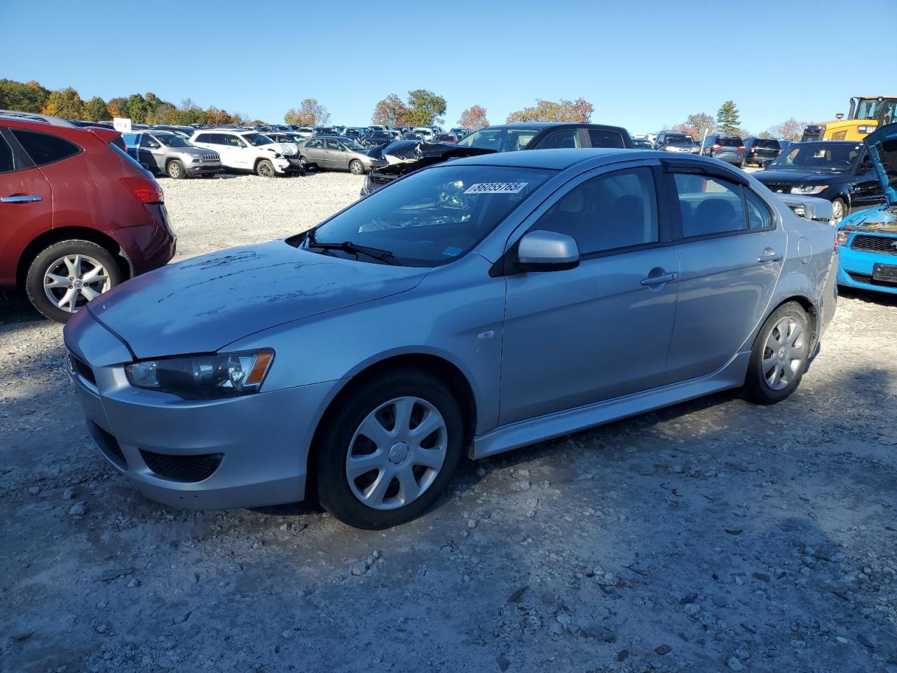 2014 Mitsubishi Lancer ES, VIN JA32U2FU8EU018778 — Side