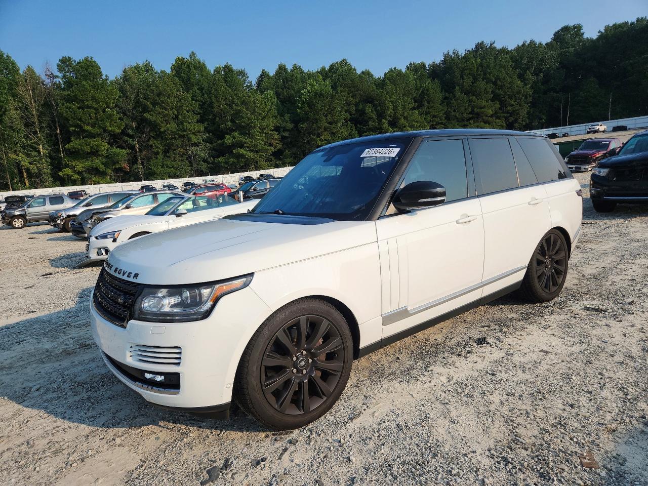 2016 Land Rover Range Rover Supercharged, VIN SALGS2EF5GA260876 — Мелкие вмятины и царапины