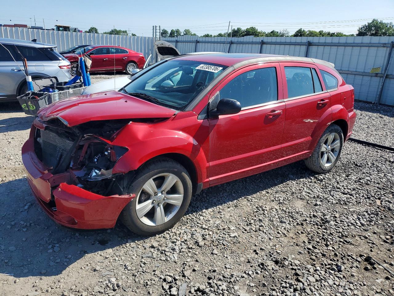 2012 Dodge Caliber SXT, VIN 1C3CDWDA5CD527671 — Перед