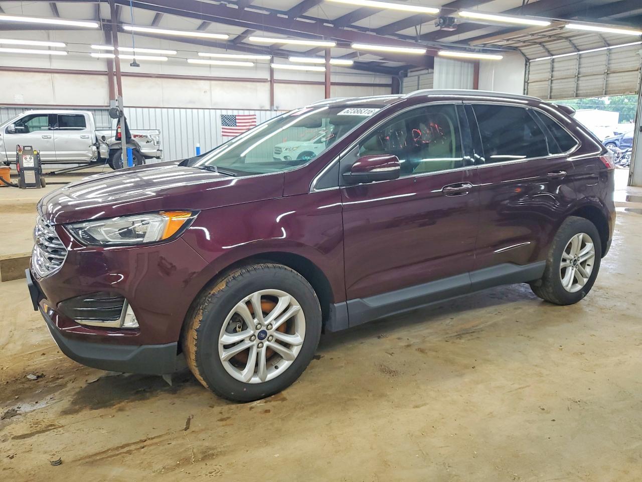 2020 Ford Edge SEL, VIN 2FMPK4J96LBA89794 — Frame damage