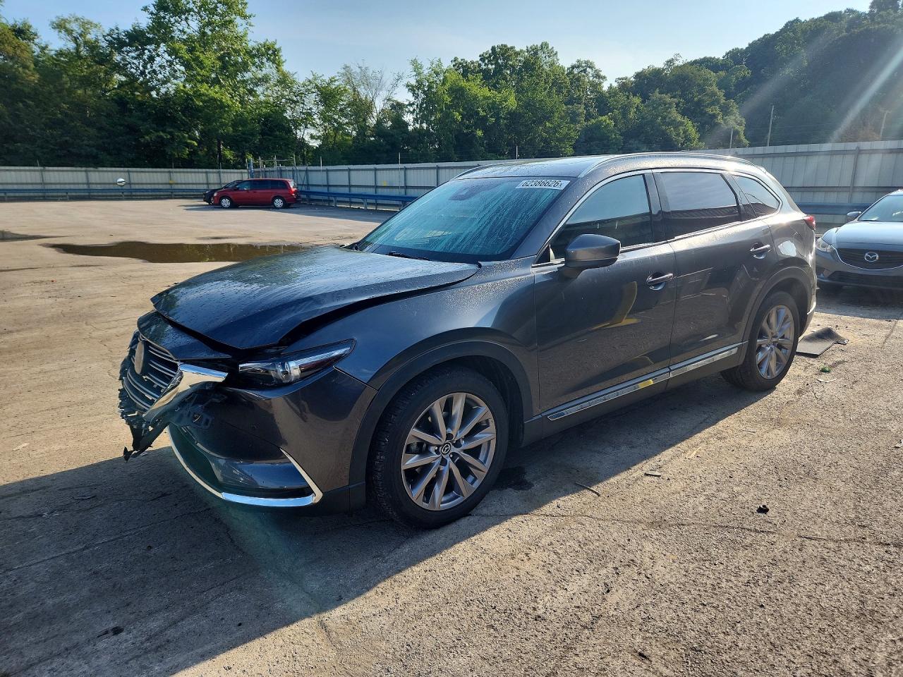 2021 Mazda CX-9 Carbon Edition, VIN JM3TCADY4M0522301 — Front end