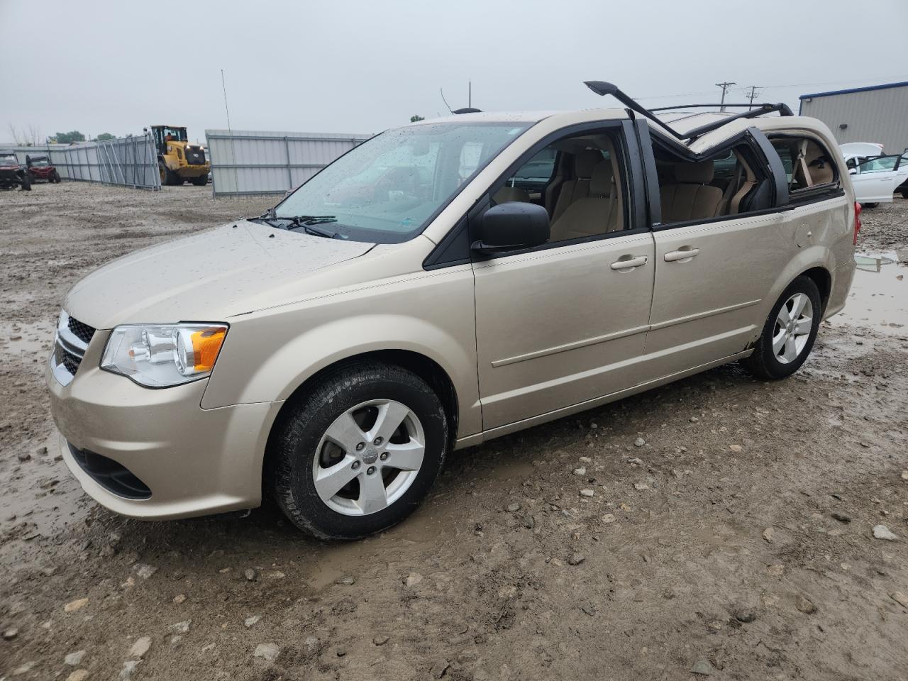 2013 Dodge Grand Caravan SE, VIN 2C4RDGBG4DR759499 — Крыша