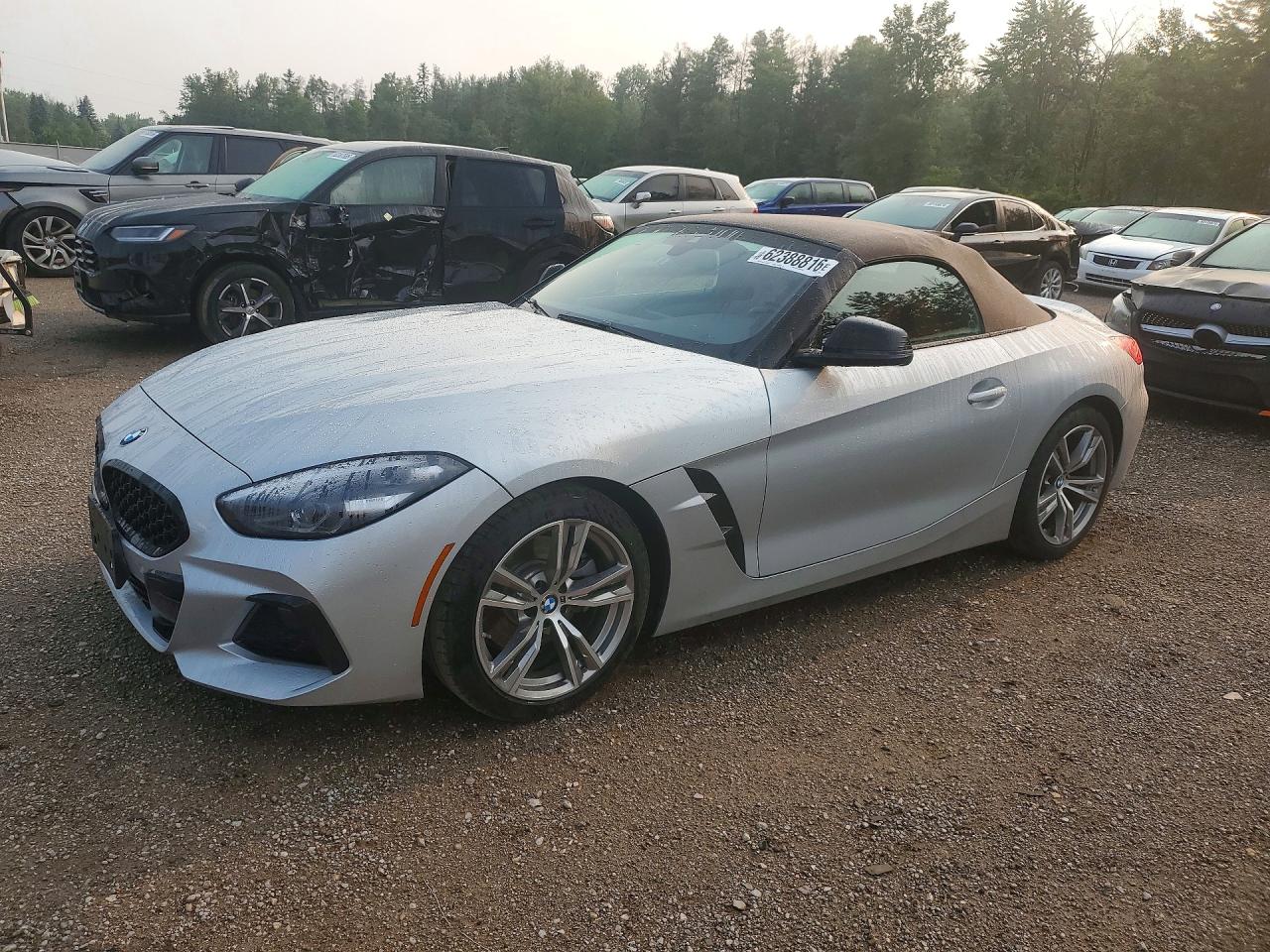 2019 BMW Z4 sDrive30i, VIN WBAHF3C5XKWW52664 — Rear end