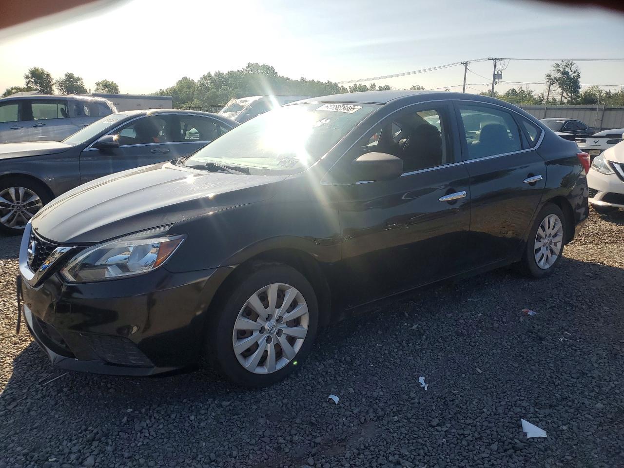 2019 Nissan Sentra S, VIN 3N1AB7AP8KY351480 — Rear end
