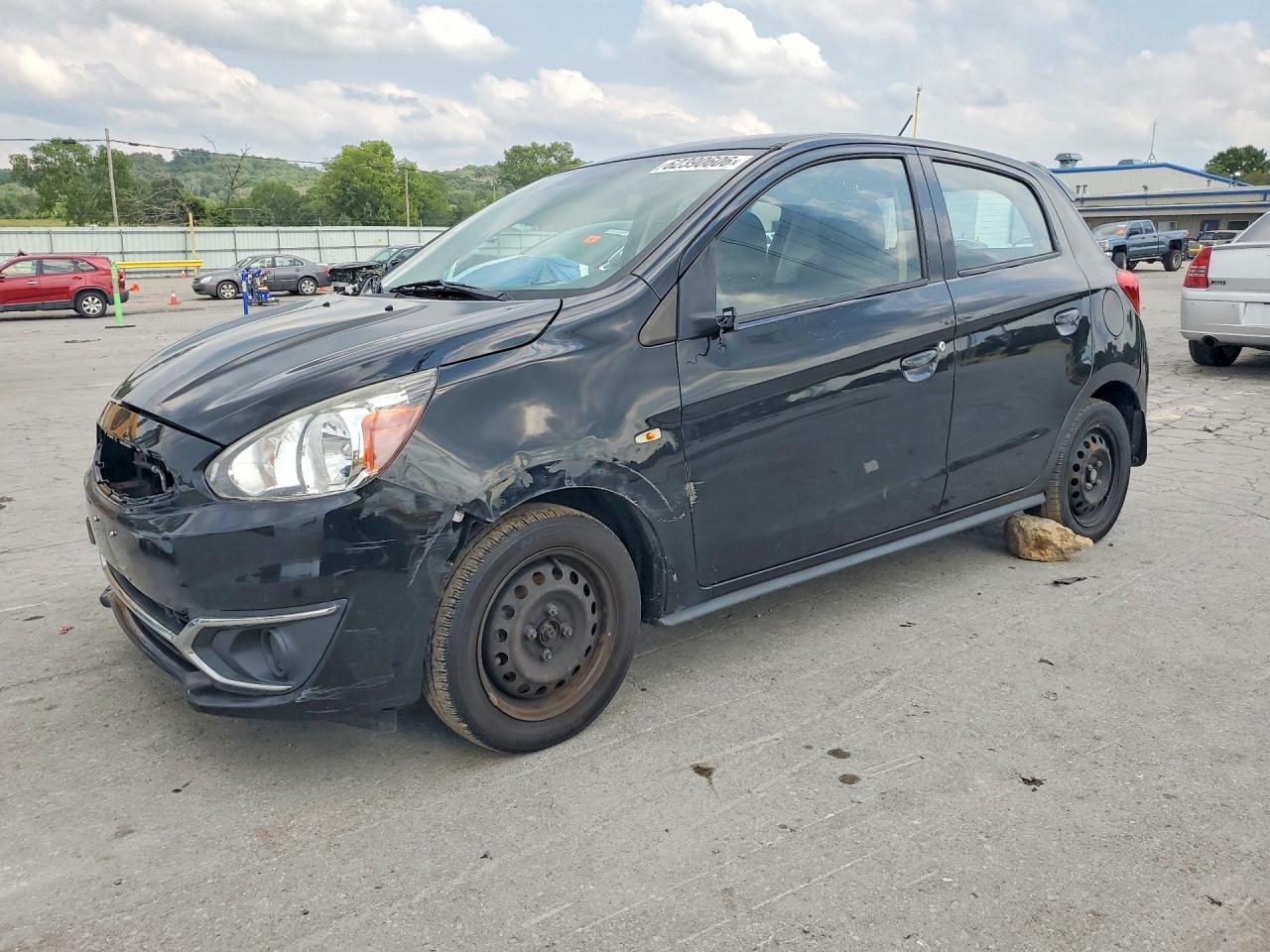 2019 Mitsubishi Mirage ES, VIN ML32A3HJ4KH009487 — Front end