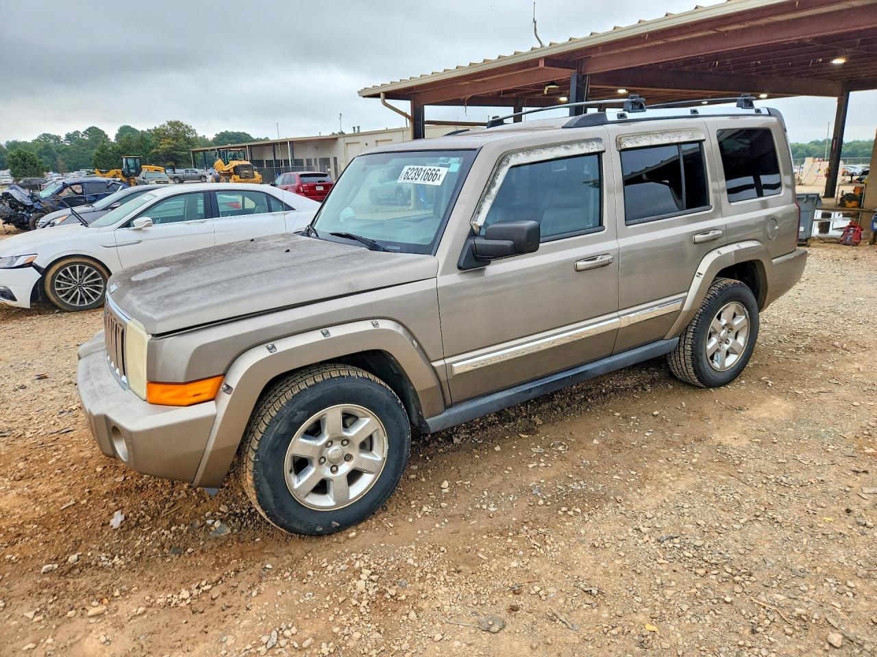 2006 Jeep Commander Limited, VIN 1J8HH58N06C179407 — Front end
