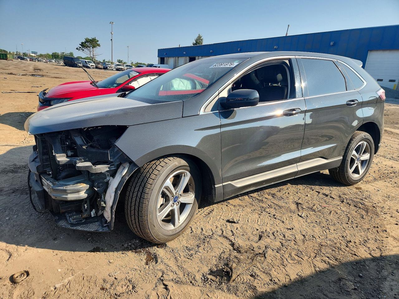 2021 Ford Edge SEL, VIN 2FMPK4J91MBA33313 — Перед