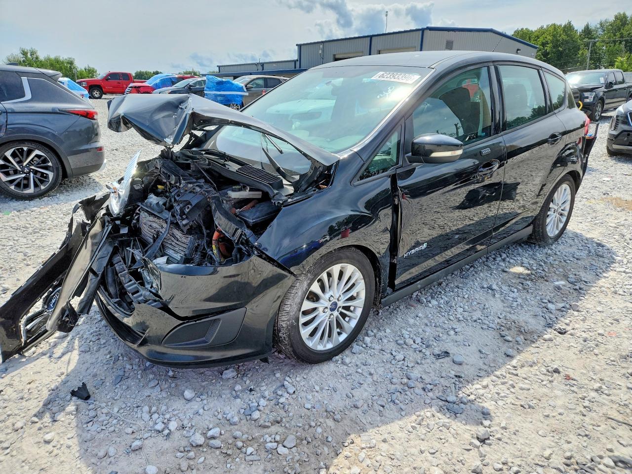 2017 Ford C-Max SE, VIN 1FADP5AUXHL111716 — Зад