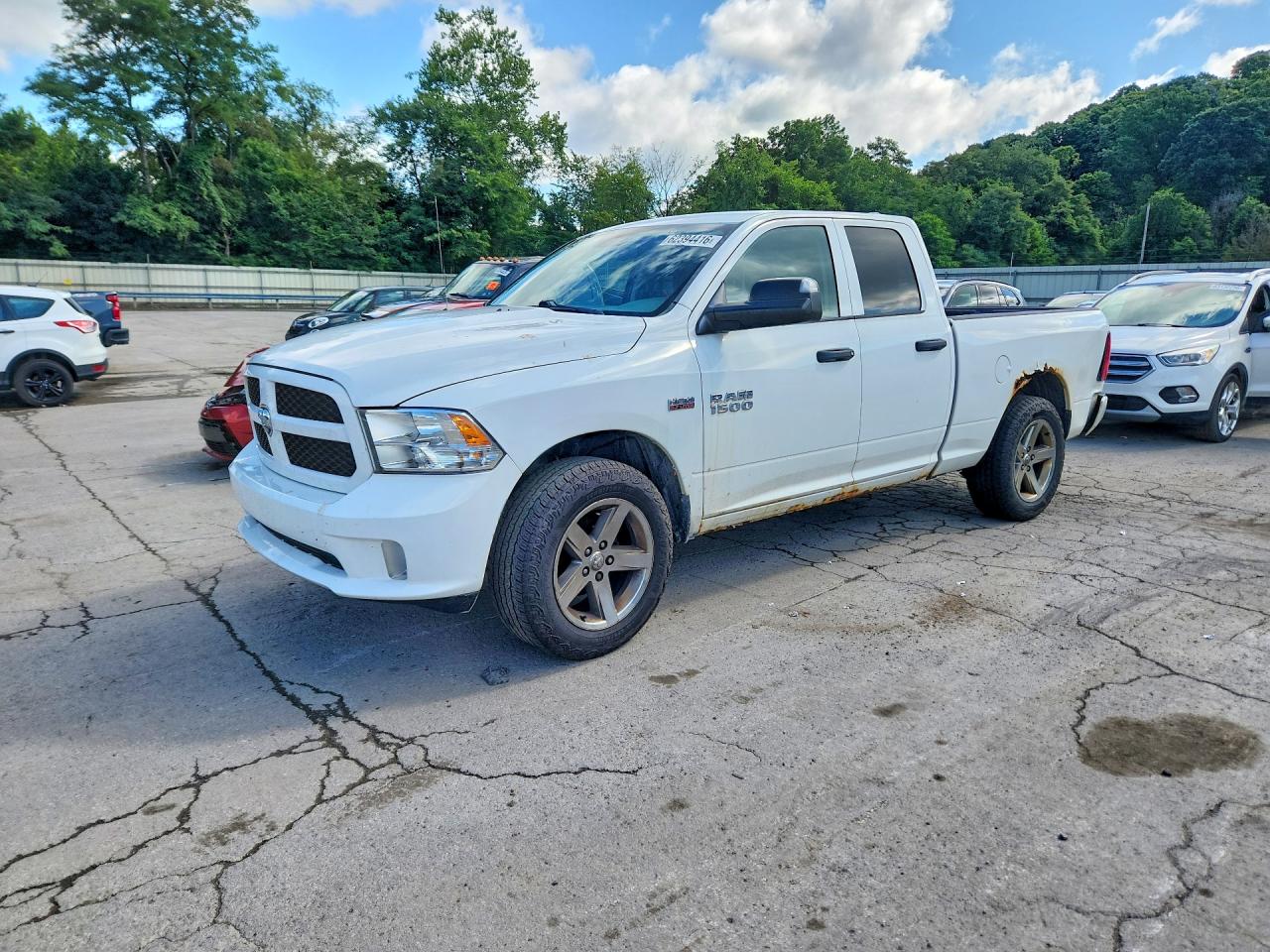 2013 Ram 1500 Express, VIN 1C6RR7FT5DS713811 — Rear end