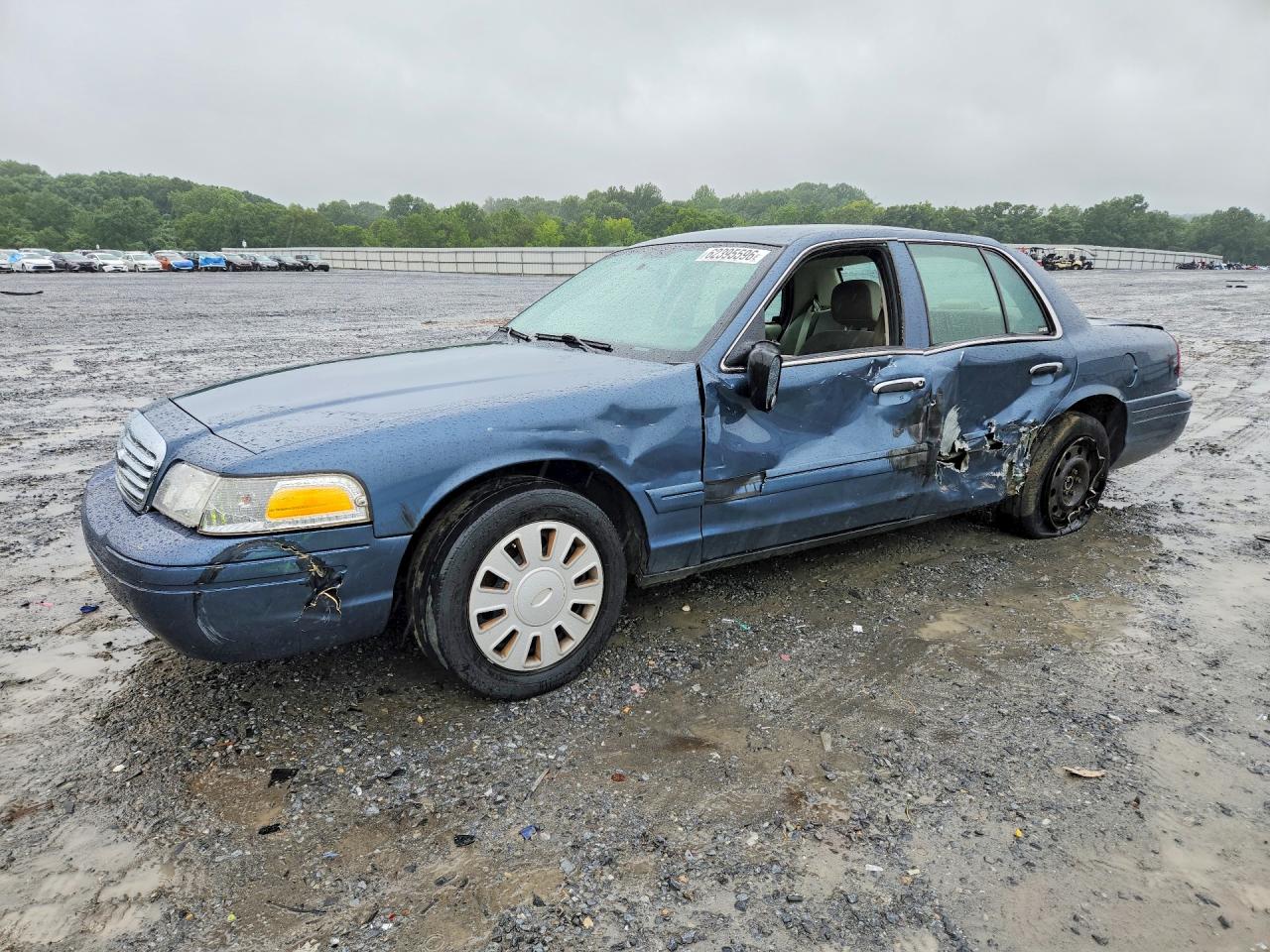 2007 Ford Police Interceptor, VIN 2FAHP71W77X114783 — Зад