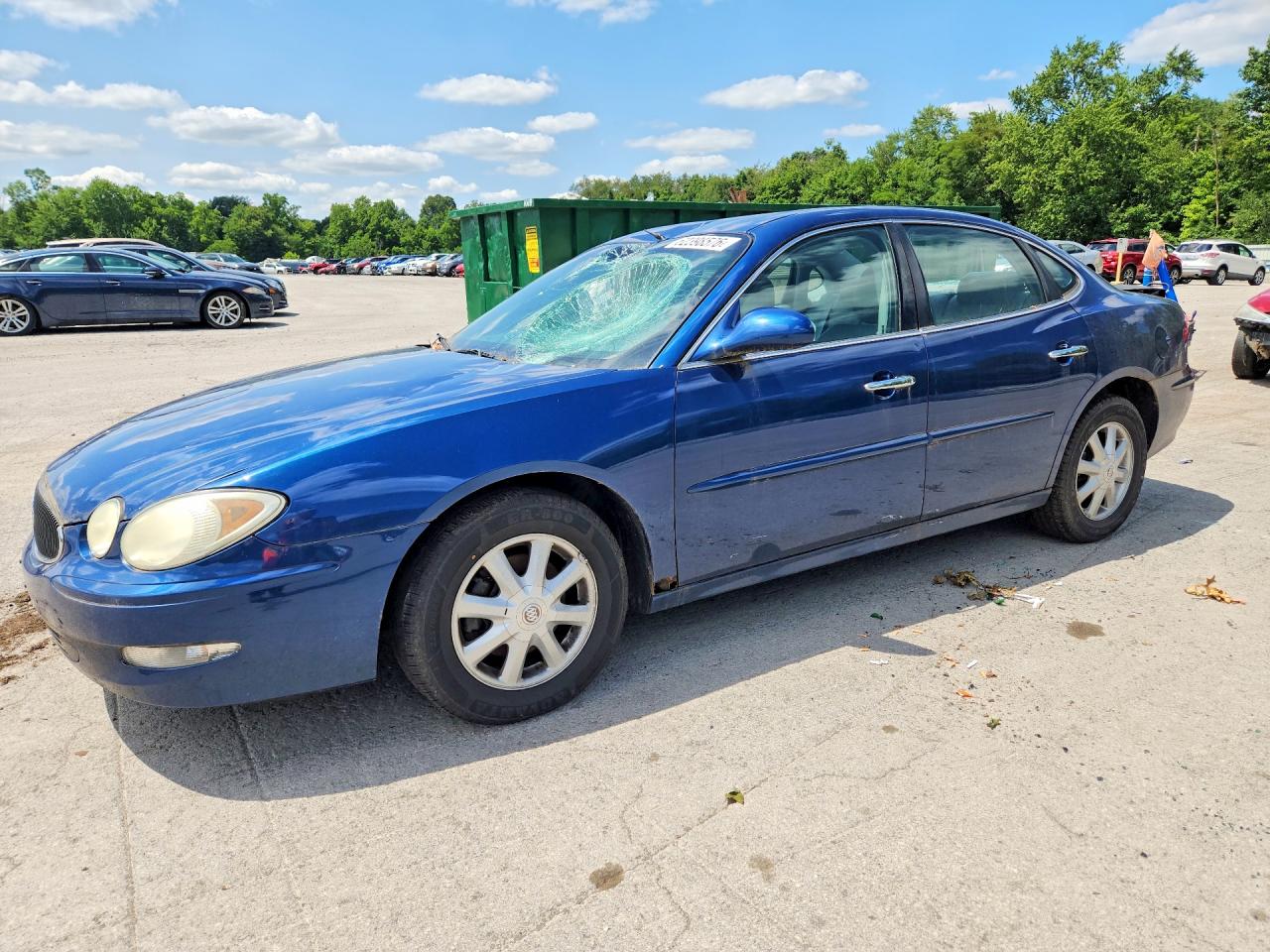 2005 Buick LaCrosse CXL, VIN 2G4WD532651243960 — Roof