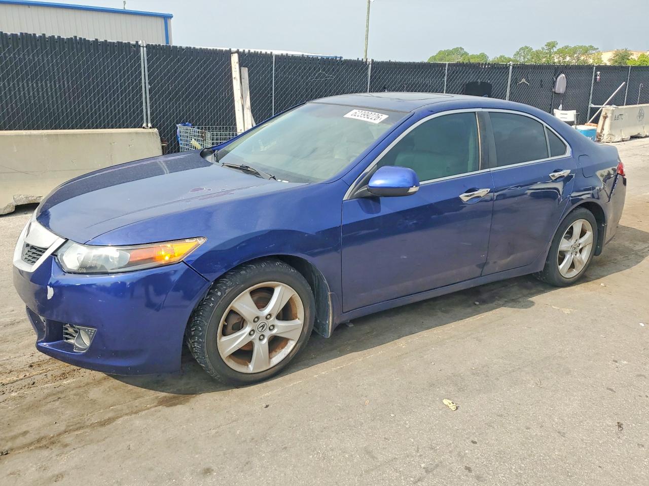 2009 Acura TSX, VIN JH4CU26689C013341 — Зад