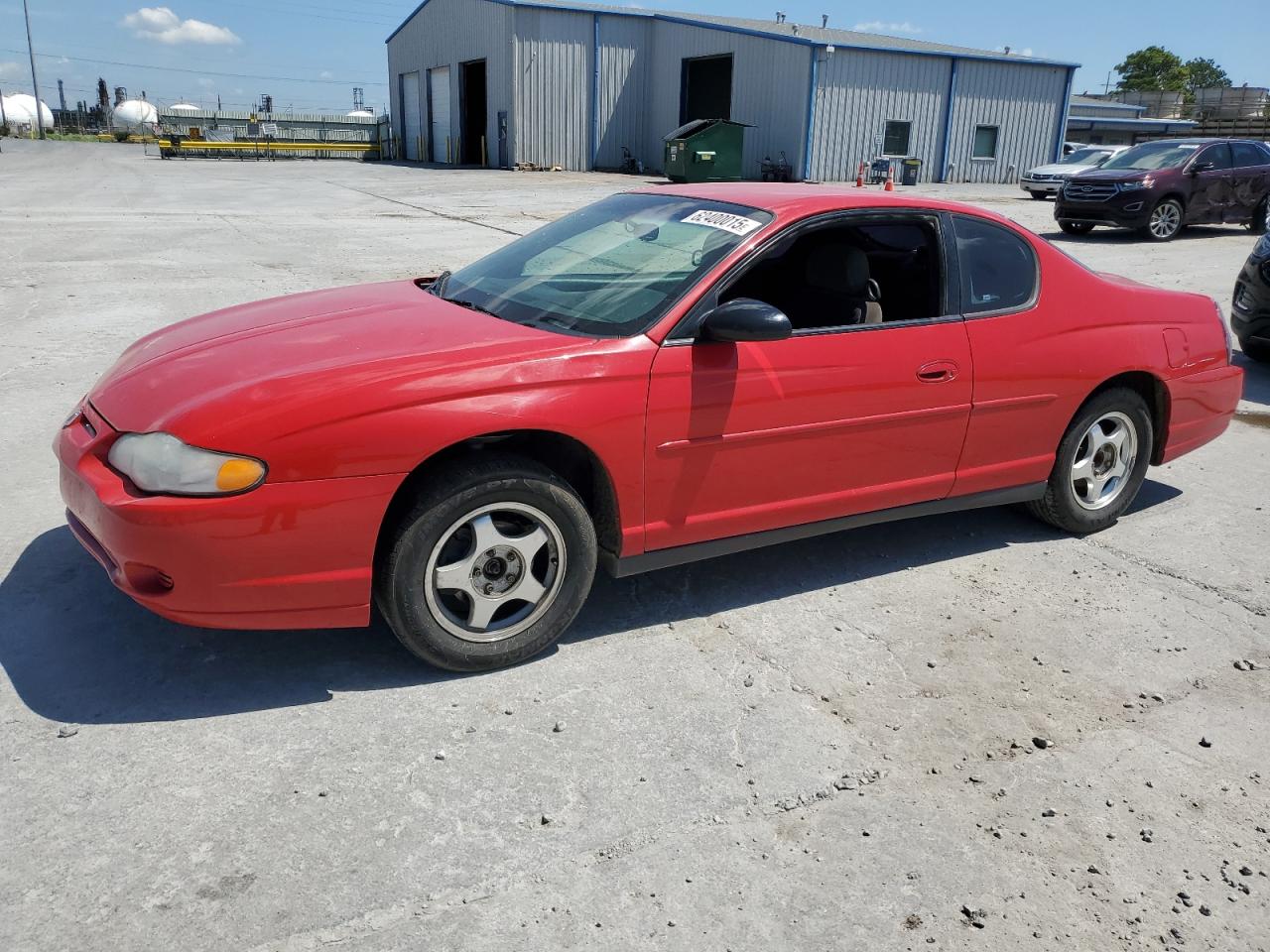 2004 Chevrolet Monte Carlo LS, VIN 2G1WW12E349102551 — Rear end