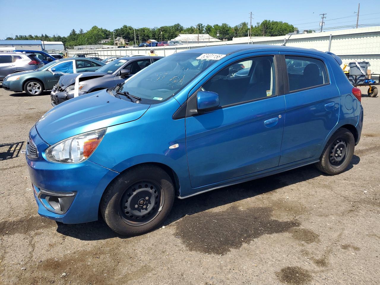 2018 Mitsubishi Mirage ES, VIN ML32A3HJ7JH009594 — Minor dents and scratches