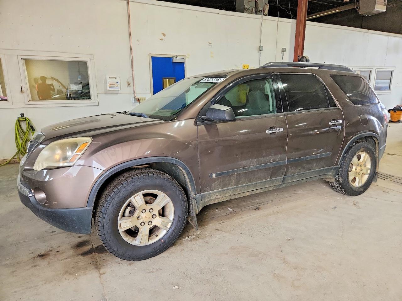 2009 GMC Acadia SLE1, VIN 1GKER13D29J147416 — Rear end