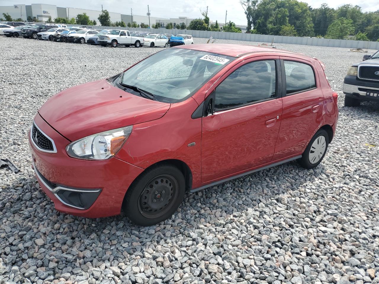 2018 Mitsubishi Mirage ES, VIN ML32A3HJ5JH008492 — Minor dents and scratches