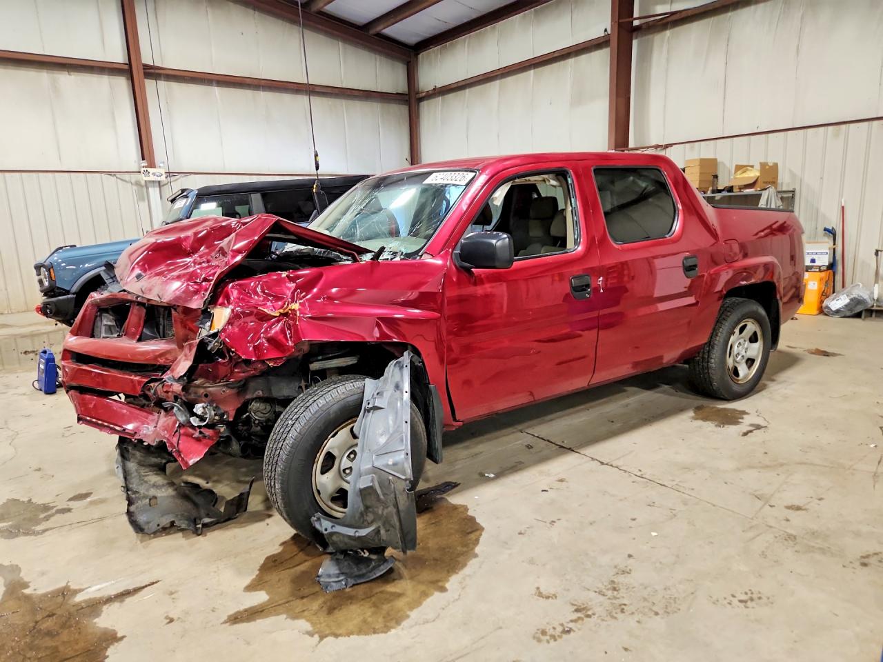 2006 Honda Ridgeline RT, VIN 2HJYK16206H518850 — Front end