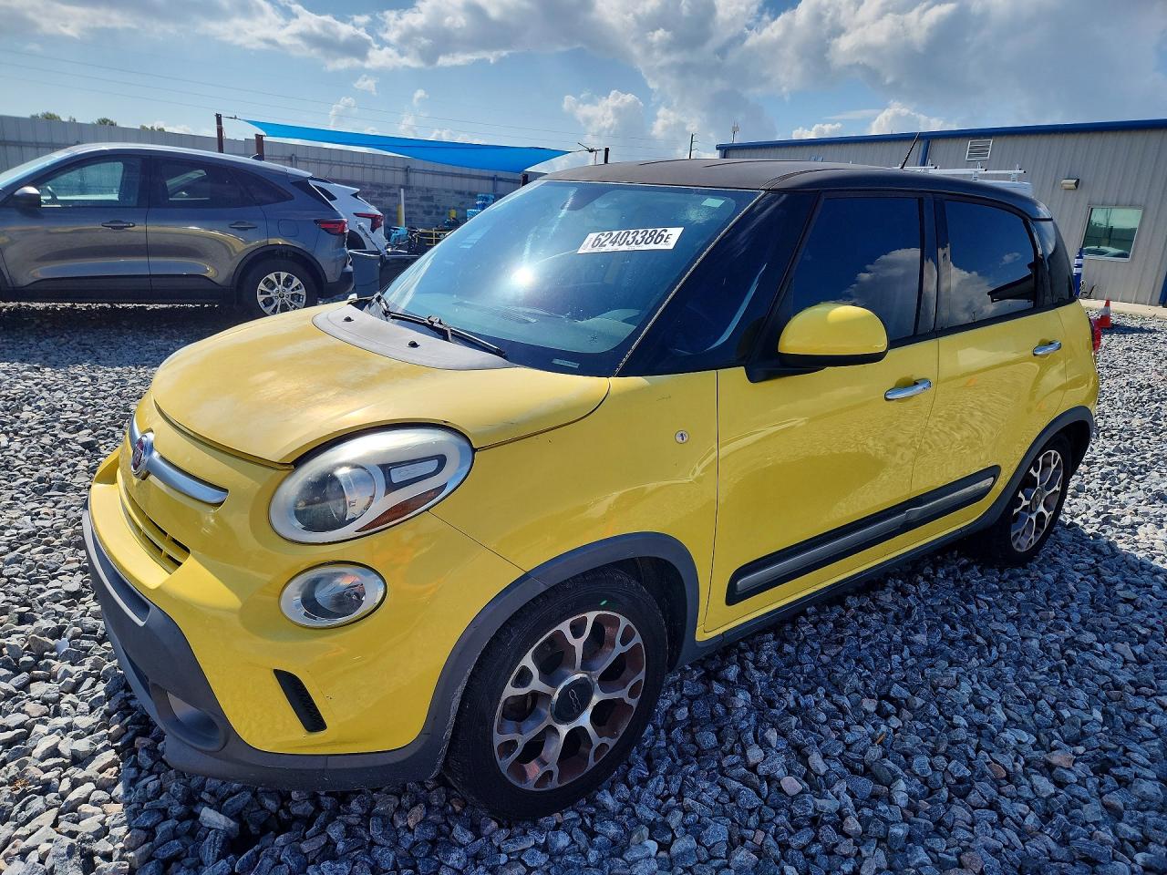 2014 FIAT 500L Trekking, VIN ZFBCFADH4EZ023496 — Rear end
